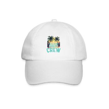 Ibiza Party Crew - Baseball Cap - white/white - Front