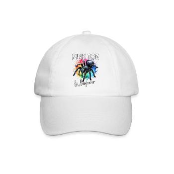 Rosafuss Chuchoteur de Tarentules aux orteils roses - Casquette classique - blanc/blanc - Devant