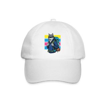 Randonnée - Aventure en plein air - Membre de l’équipe de randonnée - Casquette classique - blanc/blanc - Devant