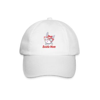 Boston Terrier - Casquette classique - blanc/blanc - Devant