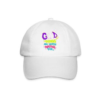 Good_hosszu - Casquette classique - blanc/blanc - Devant