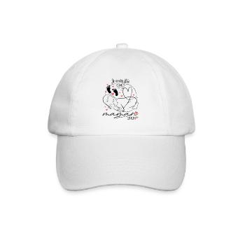 Je vais être maman 2026 annonce grossesse - Casquette classique - blanc/blanc - Devant