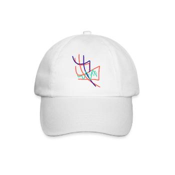 Le cadeau ultime de l’art abstrait - Casquette classique - blanc/blanc - Devant