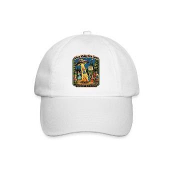 Alien Abduction Camp: Unplanned Trips - Baseball Cap - white/white - Front