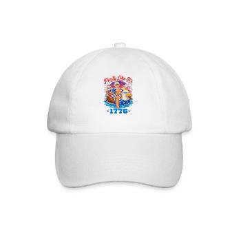 Célébrer comme en 1776 – Thomas Jefferson, 4 juillet - Casquette classique - blanc/blanc - Devant