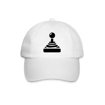 Joueur cadeau joystick - Casquette classique - blanc/blanc - Devant