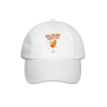 Hallöchen Aperölchen Spritz Humor  - Baseballkappe - Weiß/Weiß - Vorne