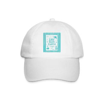 Turtle Little Ocean Explorer - Baseball Cap - white/white - Front