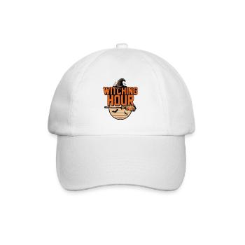 Witch Halloween – Heure des sorcières - Casquette classique - blanc/blanc - Devant