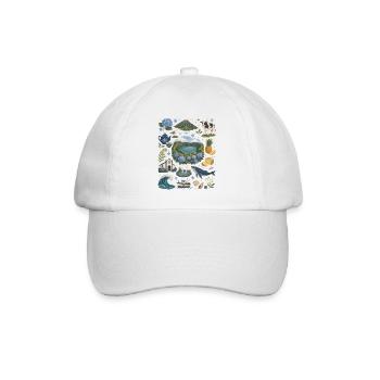 Azores | Volcanic Islands, Whales & Nature - Baseball Cap - white/white - Front