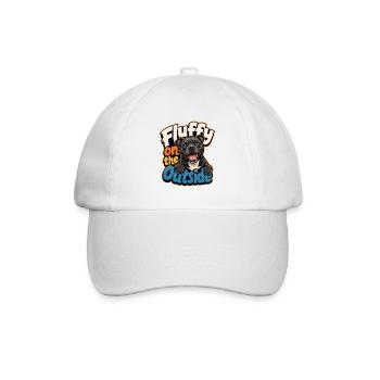 Staffordshire Bull Terrier - Baseballkappe - Weiß/Weiß - Vorne