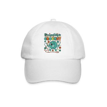 Its A Good Day To Crochet Funny Crochet Lover - Baseball Cap - white/white - Front