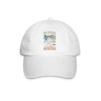 Berufstaucher Industrietaucher - Baseballkappe - Weiß/Weiß - Vorne