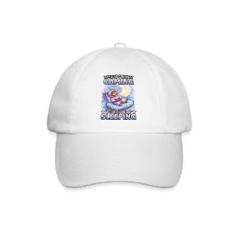 Gaming Weekend: Sleeping Sloth - Baseball Cap - white/white - Front