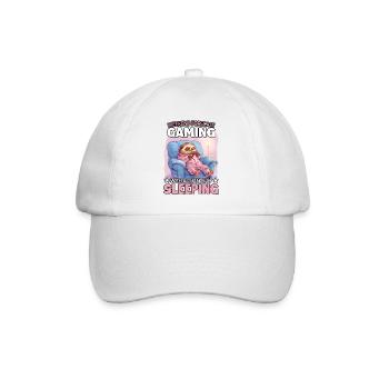Jeux du week-end : Paresseux endormi - Casquette classique - blanc/blanc - Devant