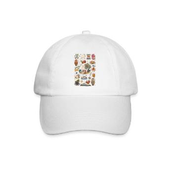 Crete | Olives, sea & island culture - Baseball Cap - white/white - Front