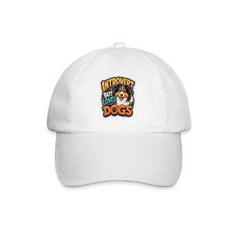 Shetland Shepherd - Baseball Cap - white/white - Front