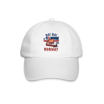 Voilier Vikingrausch Norvège - Casquette classique - blanc/blanc - Devant