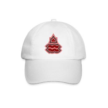 Zodiac Tribal Aquarius and Air - Baseball Cap - white/white - Front