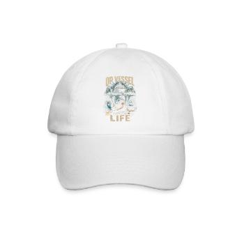 Commercial Diver Industrial Diver DP Vessel Life - Baseball Cap - white/white - Front