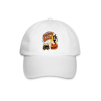 Witch Harvest Night - Baseball Cap - white/white - Front