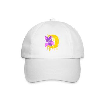 Gothique pastel - Casquette classique - blanc/blanc - Devant