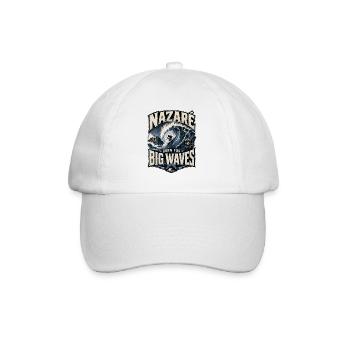 Nazaré Big Waves - Baseball Cap - white/white - Front