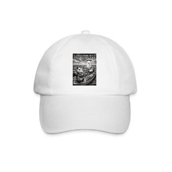 Undiagnosed but something ain't right - Baseball Cap - white/white - Front