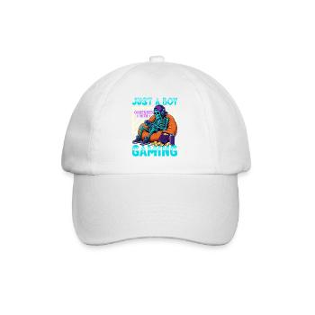 Jeu de Skeleton Gaming Halloween - Casquette classique - blanc/blanc - Devant