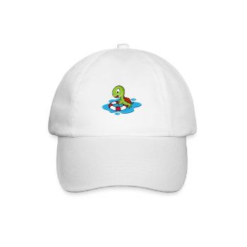 Schildkrötenmeer Tierärzte Geschenk - Baseballkappe - Weiß/Weiß - Vorne