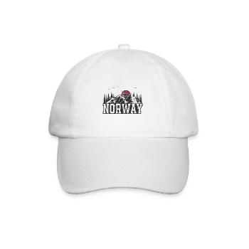 Norway - Baseball Cap - white/white - Front