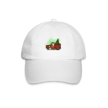 Weihnachten Père Noël Joyeux Noël - Casquette classique - blanc/blanc - Devant