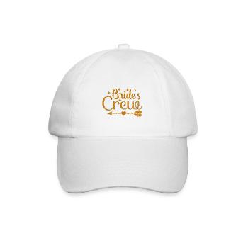 Bride's Crew - Baseball Cap - white/white - Front