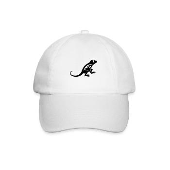 Lizard - Baseball Cap - white/white - Front