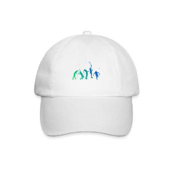 Tennis Femmes Joueur de tennis Tennis Homme - Casquette classique - blanc/blanc - Devant