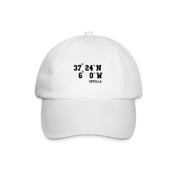 Seville Andalusia Spain Holiday Idea - Baseball Cap - white/white - Front