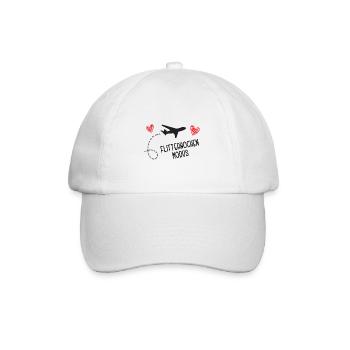 Ab in die Flitterwochen Honeymooner Hochzeitsreise - Baseballkappe - Weiß/Weiß - Vorne