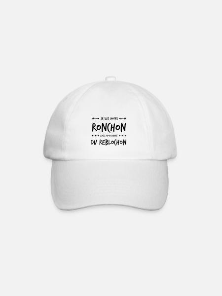Reblochon fromage raclette - Casquette classique - blanc/blanc