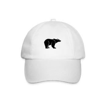 Polar bear - Baseball Cap - white/white - Front