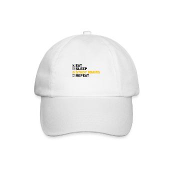 Neurobiologie Neuroscientifique Cadeau - Casquette classique - blanc/blanc - Devant