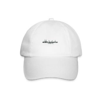 Hambourg - Casquette classique - blanc/blanc - Devant