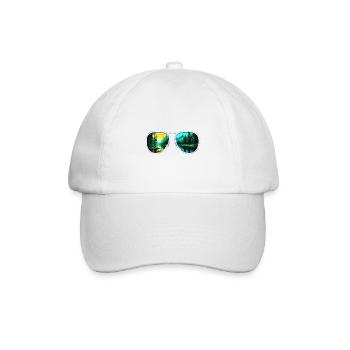 Sunglasses / Reflection / Forest / Reflection - Baseball Cap - white/white - Front