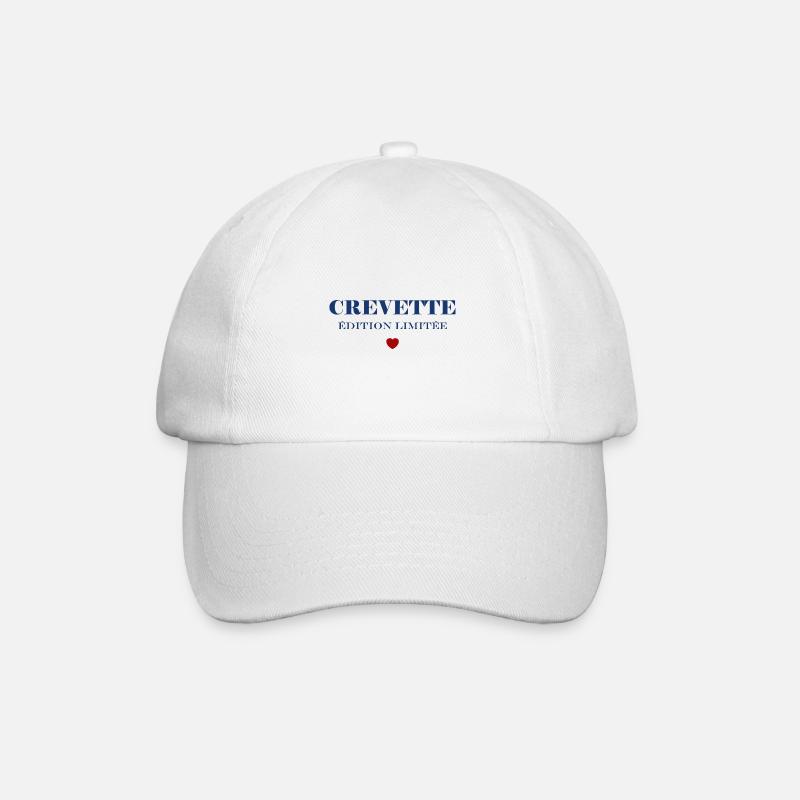 crevette - Casquette classique - blanc/blanc