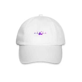 Canoë Kayak Femme Kayak Kayak Homme - Casquette classique - blanc/blanc - Devant