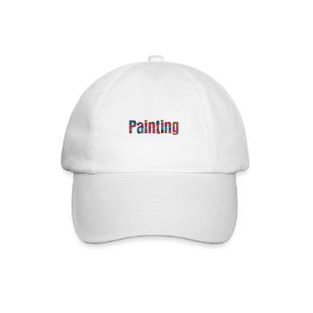 Maler Zeichner für Künstler - Baseballkappe - Weiß/Weiß - Vorne