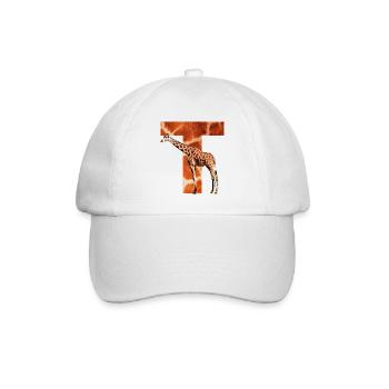 girafe t - Casquette classique - blanc/blanc - Devant