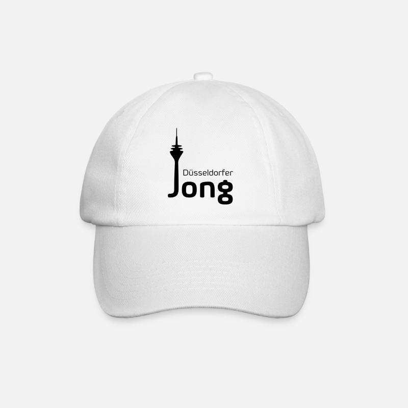Düssedldorfer Jong - Baseballkappe - Weiß/Weiß