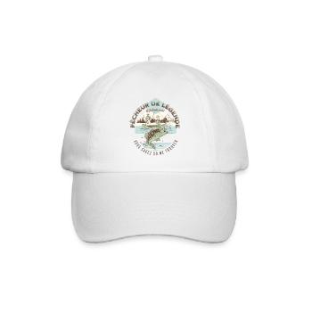 Pêcheur de légende O’fishiellement - Casquette classique - blanc/blanc - Devant