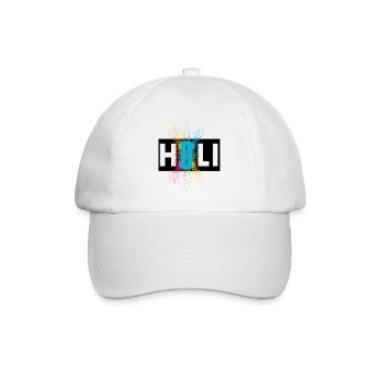 Holi Festival 2022 - Baseballkappe - Weiß/Weiß - Vorne