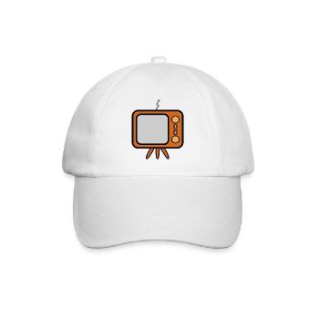 TV Vintage - Baseball Cap - white/white - Front